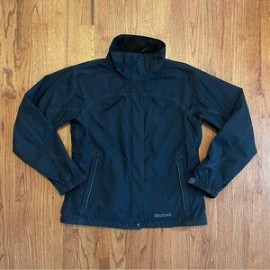Marmot dark navy zip up jacket size M
